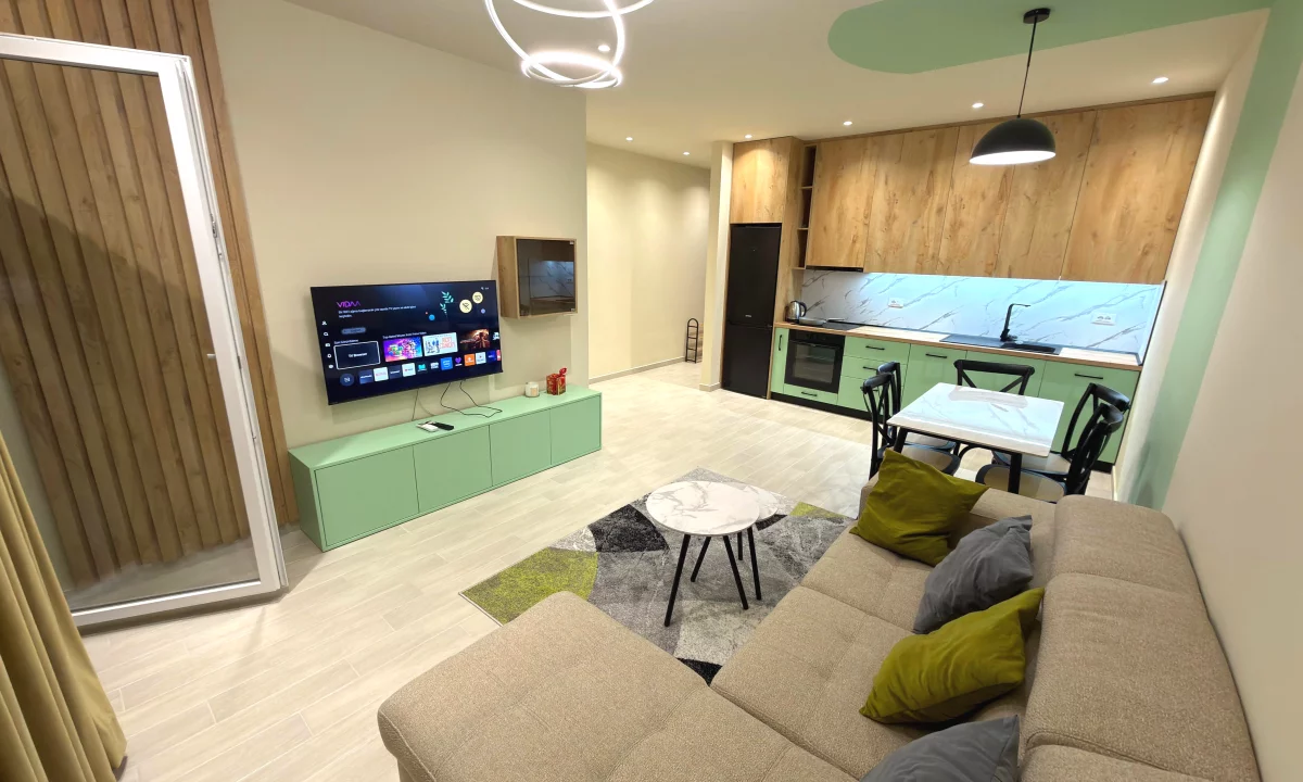 Shtepi me qera Apartament ne Tirane, 1+1, Mobilimi E mobiluar, Pagesa 550  Euro.