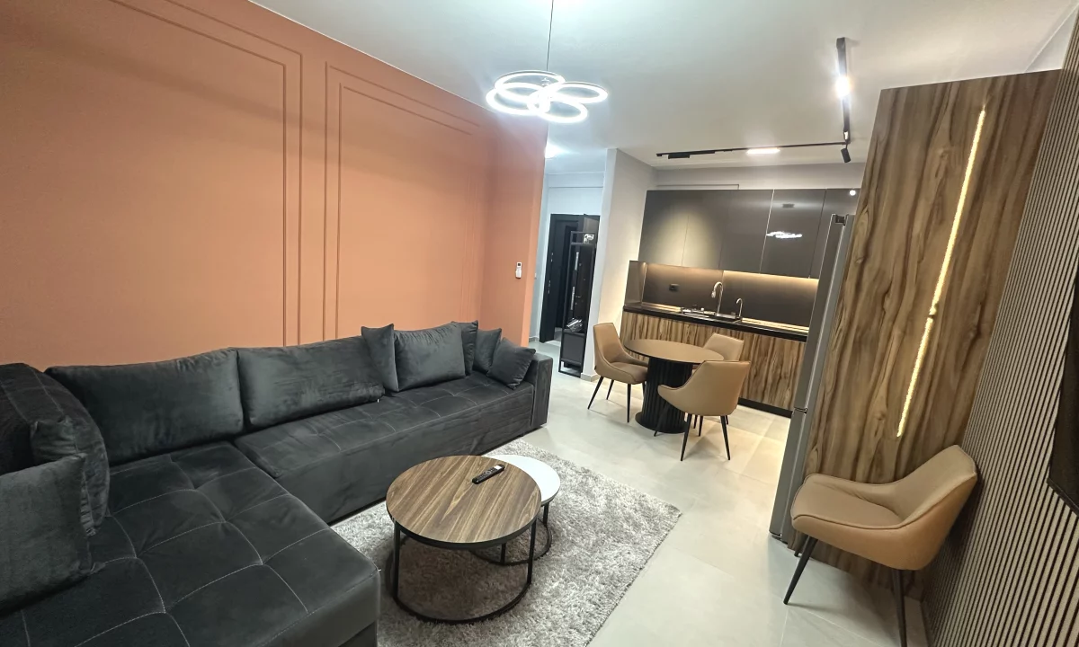 Shtepi me qera Apartament ne Tirane, 1+1, Mobilimi E mobiluar, Pagesa 55,000  Leke.