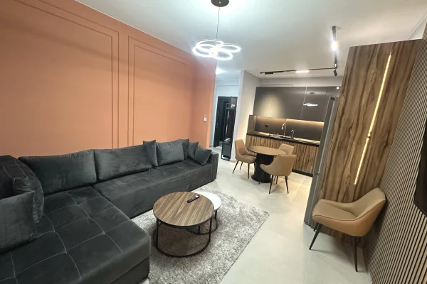 Shtepi me qera Apartament ne Tirane, 1+1, Mobilimi E mobiluar, Pagesa 55,000  Leke.