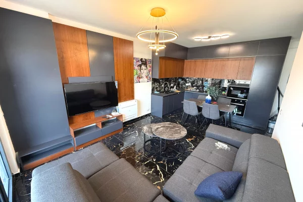 Shtepi me qera Apartament ne Tirane, 1+1, Mobilimi E mobiluar, Pagesa 600  Euro.