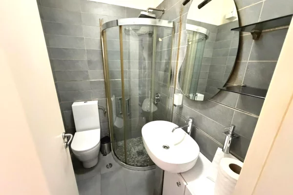 Shtepi me qera Apartament ne Tirane, 1+1, Mobilimi E mobiluar, Pagesa 600  Euro.