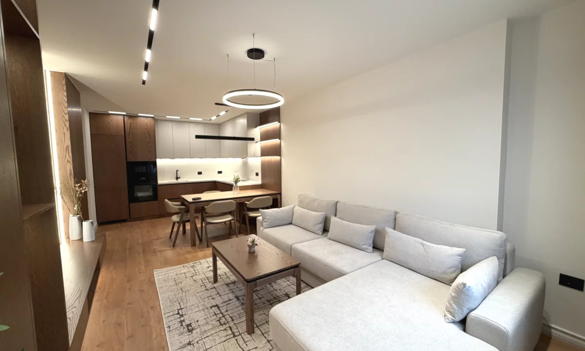 Shtepi me qera Apartament ne Tirane, 1+1, Mobilimi E mobiluar, Pagesa 1,200  Euro.