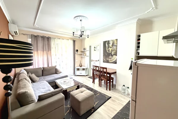 Shtepi me qera Apartament ne Tirane, 1+1, Mobilimi E mobiluar, Pagesa 50,000  Leke.