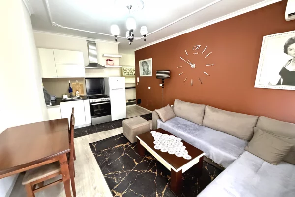 Shtepi me qera Apartament ne Tirane, 1+1, Mobilimi E mobiluar, Pagesa 50,000  Leke.