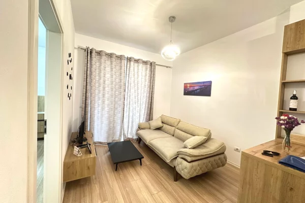 Shtepi me qera Apartament ne Tirane, 1+1, Mobilimi E mobiluar, Pagesa 450  Euro.
