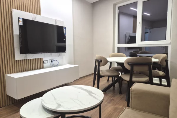 Shtepi me qera Apartament ne Tirane, 1+1, Mobilimi E mobiluar, Pagesa 55,000  Leke.