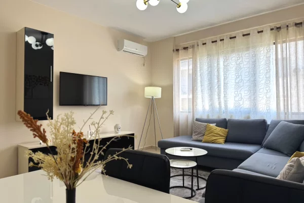 Shtepi me qera Apartament ne Tirane, 1+1, Mobilimi E mobiluar, Pagesa 530  Euro.
