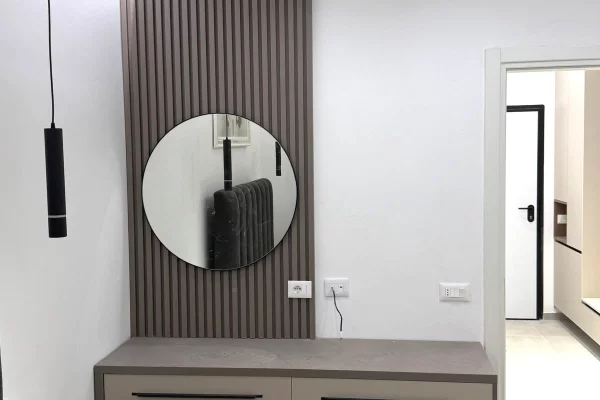 Shtepi me qera Apartament ne Tirane, 1+1, Mobilimi E mobiluar, Pagesa 600  Euro.