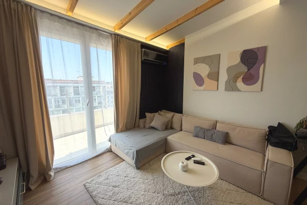 Shtepi me qera Apartament ne Tirane, 1+1, Mobilimi E mobiluar, Pagesa 55,000  Leke.