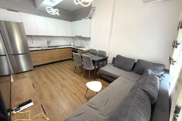 Shtepi me qera Apartament ne Tirane, 1+1, Mobilimi E mobiluar, Pagesa 40,000  Leke.