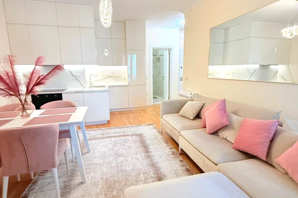 Shtepi me qera Apartament ne Tirane, 2+1, Mobilimi E mobiluar, Pagesa 1,200  Euro.