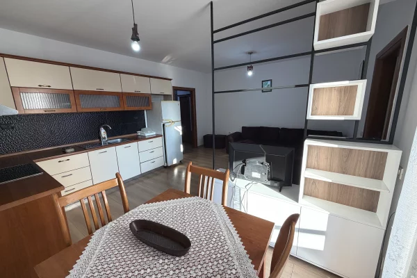 Shtepi me qera Apartament ne Tirane, 1+1, Mobilimi E mobiluar, Pagesa 60,000  Leke.