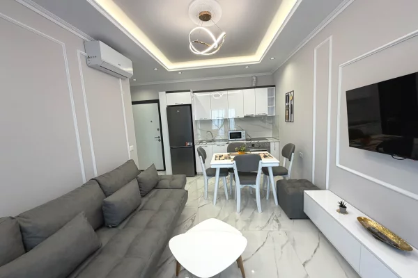 Shtepi me qera Apartament ne Tirane, 1+1, Mobilimi E mobiluar, Pagesa 50,000  Leke.