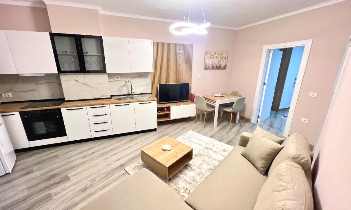 Shtepi me qera Apartament ne Tirane, 1+1, Mobilimi E mobiluar, Pagesa 60,000  Leke.