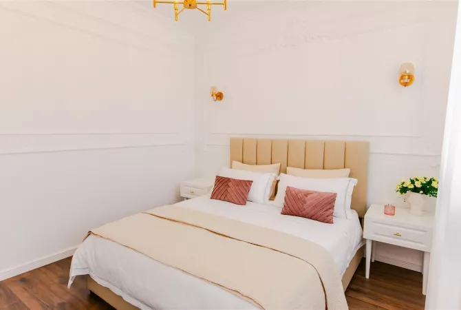Shtepi me qera Apartament ne Tirane, 1+1, Mobilimi E mobiluar, Pagesa 550  Euro.