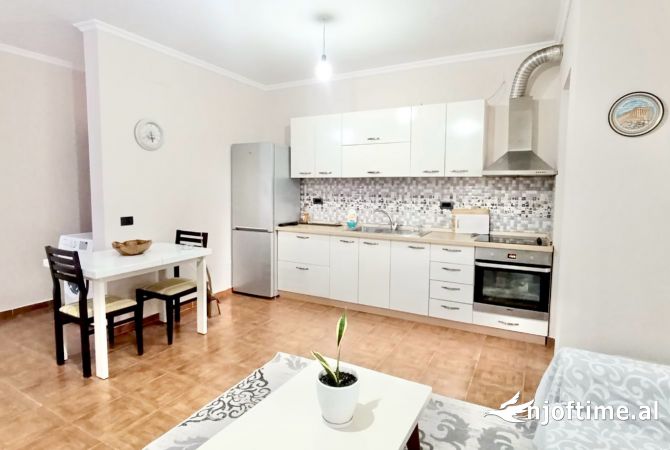 APARTAMENT ME QIRA NE TREGUN ELEKTRIK 1+1 PRANE KOPESHTIT
