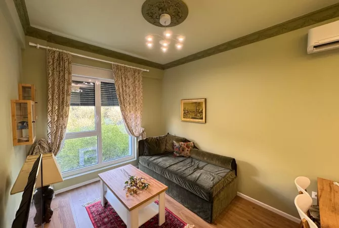 Shtepi me qera Apartament ne Tirane, 1+1, Mobilimi E mobiluar, Pagesa 500  Euro.