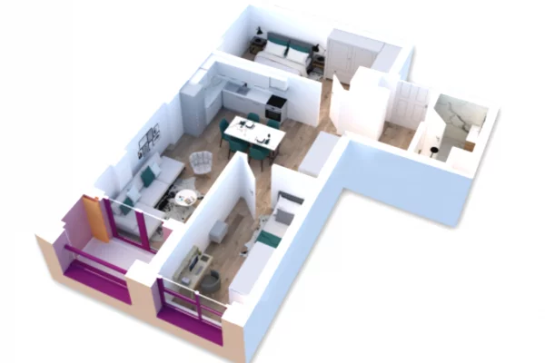 Casa in vendita 2+1 a Tirana - 116,000 Euro