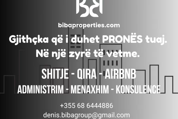 Apartment for sale in Tirana 1+1, Furnished