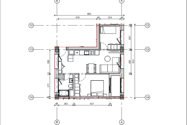 Shtepi ne shitje Apartament ne Tirane, 2+1, Mobilimi Bosh, pa mobiluar, Pagesa 142,000  Euro.