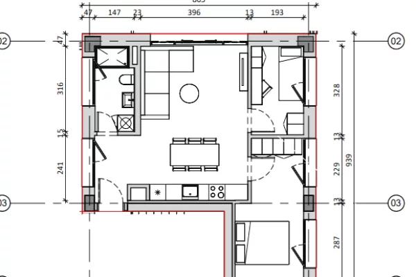 Shtepi ne shitje Apartament ne Tirane, 2+1, Mobilimi Bosh, pa mobiluar, Pagesa 208,000  Euro.