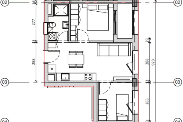 Shtepi ne shitje Apartament ne Tirane, 2+1, Mobilimi Bosh, pa mobiluar, Pagesa 126,000  Euro.