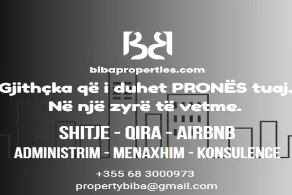 Shtepi ne shitje Apartament ne Tirane, 1+1, Mobilimi Bosh, pa mobiluar, Pagesa 106,000  Euro.