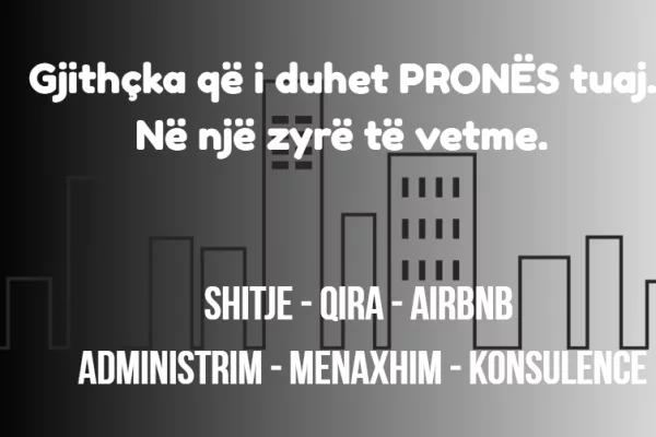 Shtepi ne shitje Apartament ne Tirane, 1+1, Mobilimi Bosh, pa mobiluar, Pagesa 108,000  Euro.