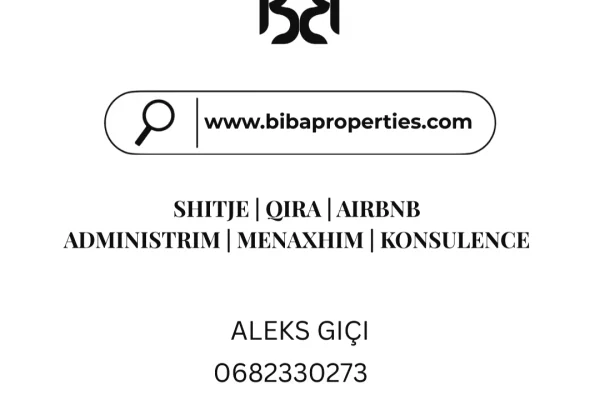 Shtepi ne shitje Apartament ne Tirane, 1+1, Mobilimi Bosh, pa mobiluar, Pagesa 134,000  Euro.
