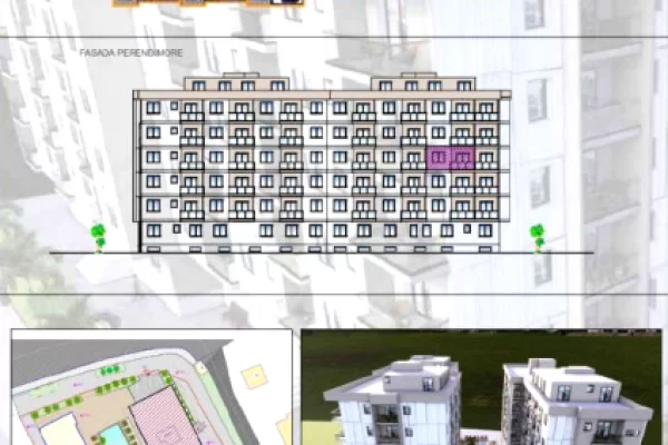 Shtepi ne shitje Apartament ne Durres, 1+1, Mobilimi Bosh, pa mobiluar, Pagesa 68,895  Euro.