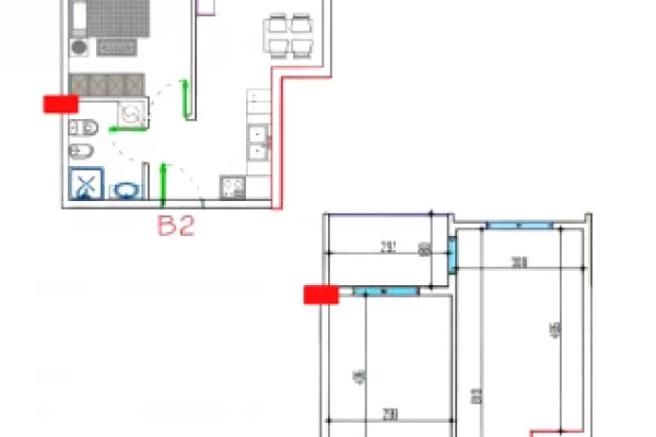 Shtepi ne shitje Apartament ne Durres, 1+1, Mobilimi Bosh, pa mobiluar, Pagesa 68,895  Euro.