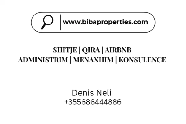 Shtepi ne shitje Apartament ne Tirane, 2+1, Mobilimi Bosh, pa mobiluar, Pagesa 114,500  Euro.