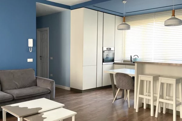 Shtepi me qera Apartament ne Tirane, 1+1, Mobilimi E mobiluar, Pagesa 1,300  Euro.