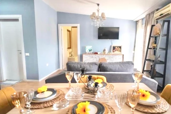 Shtepi me qera Apartament ne Tirane, 1+1, Mobilimi E mobiluar, Pagesa 80,000  Leke.