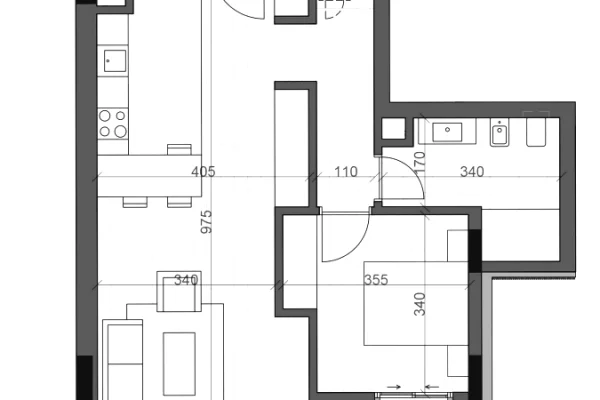 Shtepi ne shitje Apartament ne Himare, 1+1, Mobilimi Bosh, pa mobiluar, Pagesa 370,000  Euro.