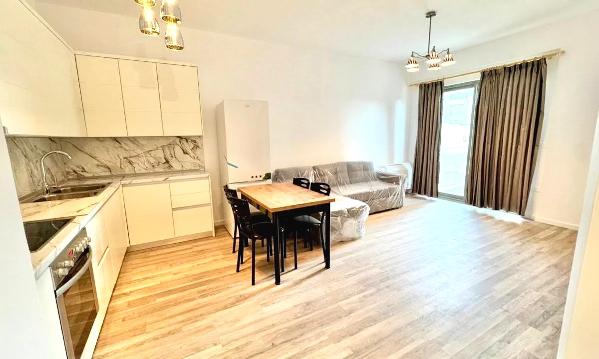 Shtepi me qera Apartament ne Tirane, 1+1, Mobilimi E mobiluar, Pagesa 60,000  Leke.