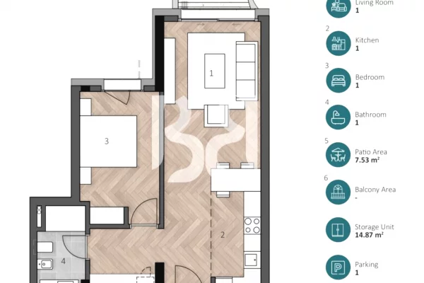 Shtepi ne shitje Apartament ne Himare, 2+1, Mobilimi Bosh, pa mobiluar, Pagesa 3,650,000  Euro.