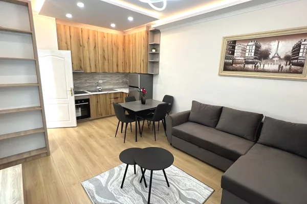 Shtepi me qera Apartament ne Tirane, 1+1, Mobilimi E mobiluar, Pagesa 40,000  Leke.
