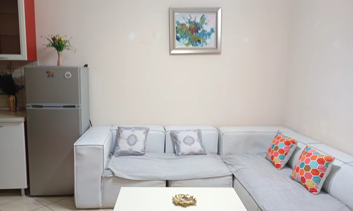 Shtepi me qera Apartament ne Tirane, 1+1, Mobilimi E mobiluar, Pagesa 45,000  Leke.