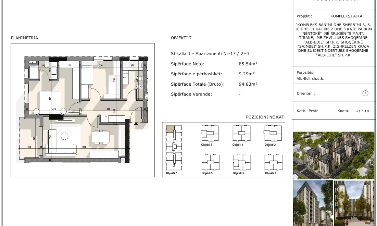 Shtepi ne shitje Apartament ne Tirane, 2+1, Mobilimi Bosh, pa mobiluar, Pagesa 15,200,000  Leke.
