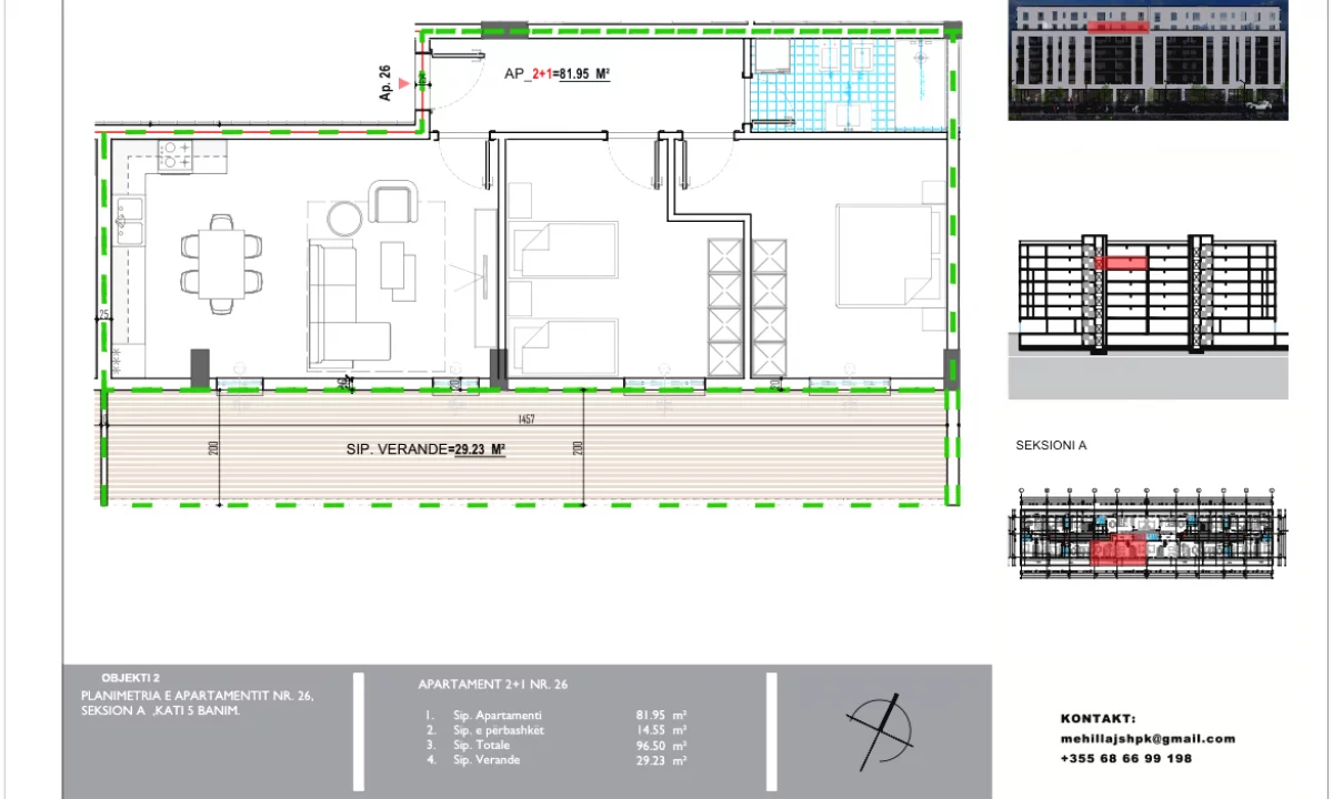 Shtepi ne shitje Apartament ne Tirane, 2+1, Mobilimi Bosh, pa mobiluar, Pagesa 89,000  Euro.