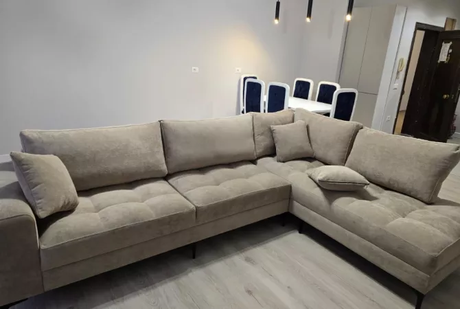 Jepet me Qera Apartament 2+1 i  Mobiluar ne Fresk  