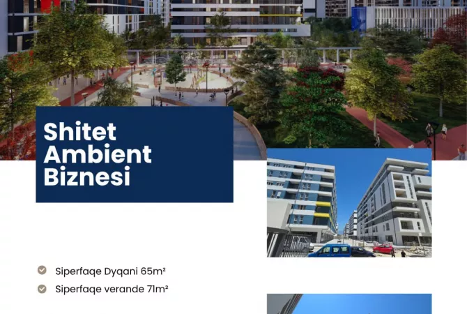 Business Property in Sale 1+1 in Tirana - 155,000 Euro