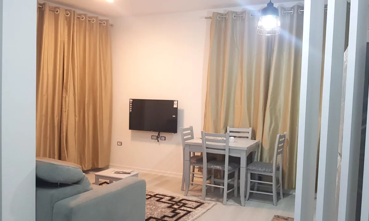 Shtepi me qera Apartament ne Tirane, 1+1, Mobilimi E mobiluar, Pagesa 670  Euro.
