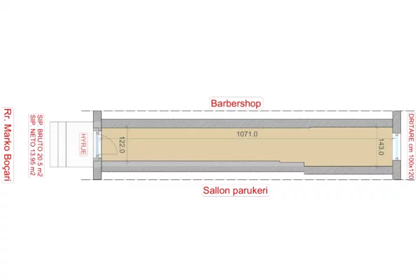 Ambient biznesi ne shitje 1+1 ne Tirane - 7,000,000 Leke