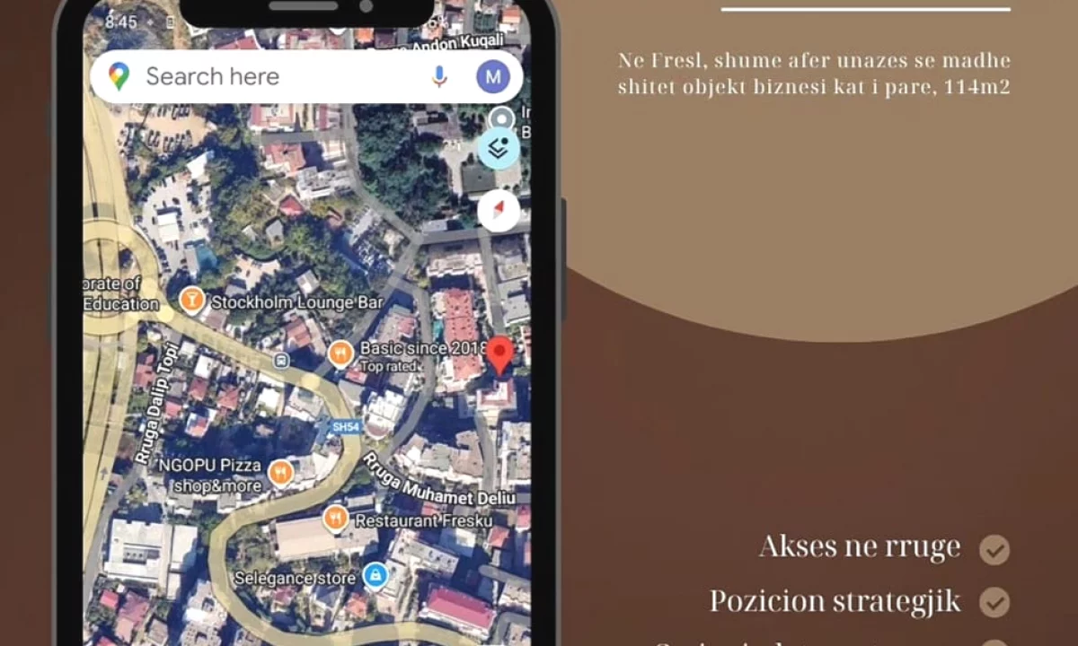 Shite ambjent biznesi , afer unazes se madhe