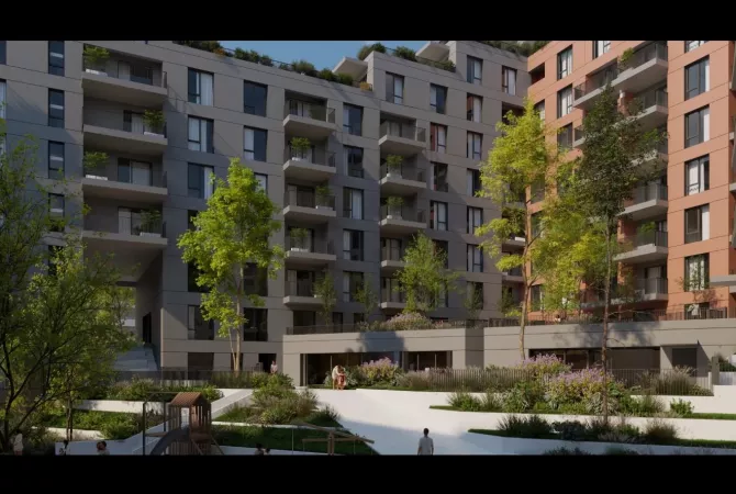 Shtepi ne shitje Apartament ne Tirane, 1+1, Mobilimi Bosh, pa mobiluar, Pagesa 69,880  Euro.