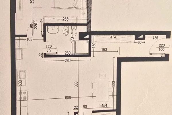 Shtepi ne shitje Apartament ne Tirane, 2+1, Mobilimi Bosh, pa mobiluar, Pagesa 154,000  Euro.
