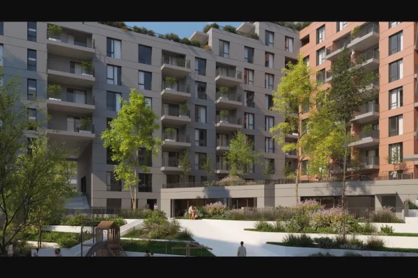 Shtepi ne shitje Apartament ne Tirane, 1+1, Mobilimi Bosh, pa mobiluar, Pagesa 70,000  Euro.