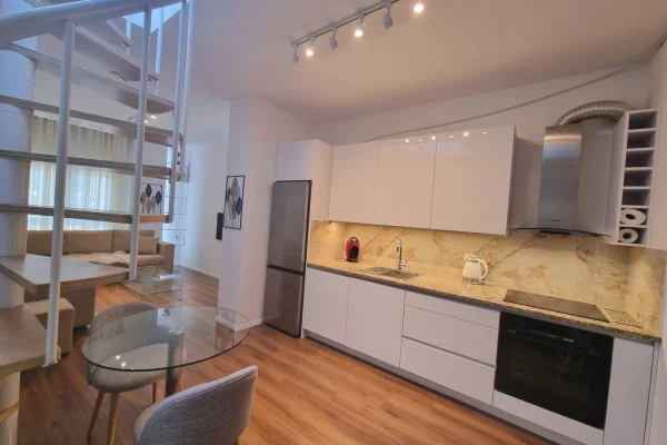 Shtepi me qera Apartament ne Tirane, 1+1, Mobilimi E mobiluar, Pagesa 90,000  Leke.
